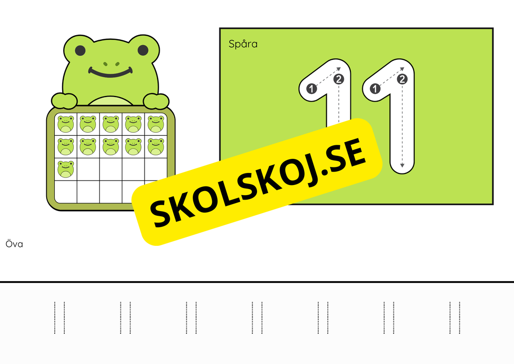 Räkna till 20 - Häfte