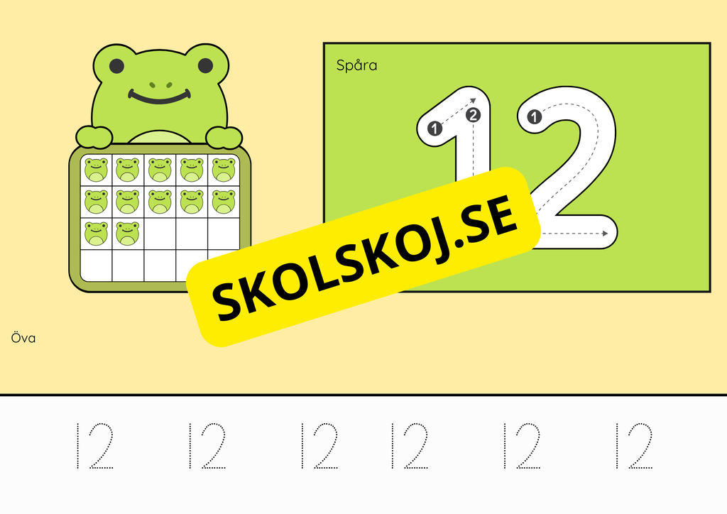 Räkna till 20 - Häfte