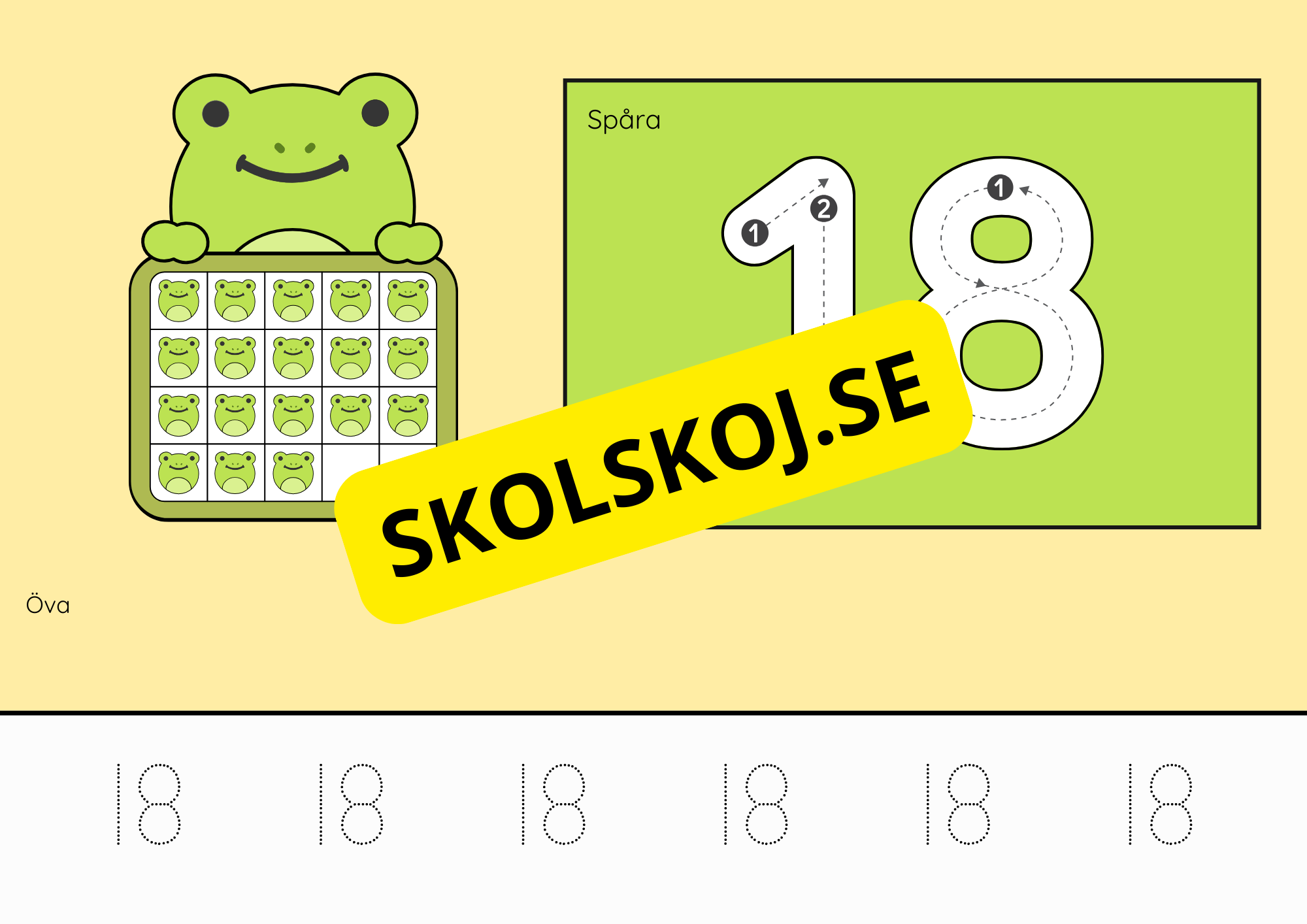 Räkna till 20 - Häfte