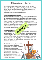 Religionens roll i samhället - Årskurs 4 - 6