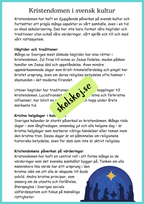 Religionens roll i samhället - Årskurs 4 - 6