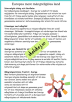 Religionens roll i samhället - Årskurs 4 - 6