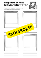 Rita och skriv - Snapshots