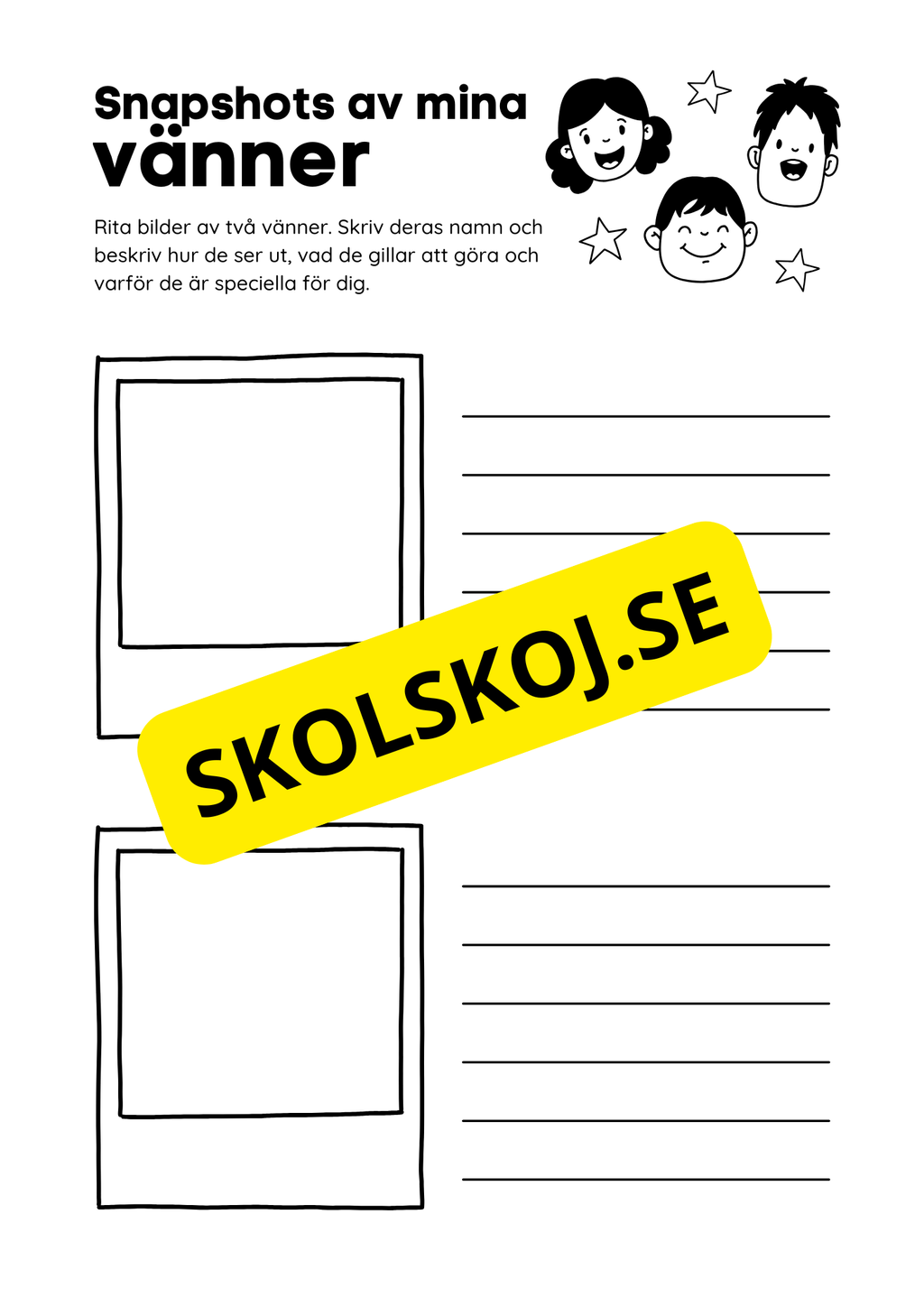 Rita och skriv - Snapshots