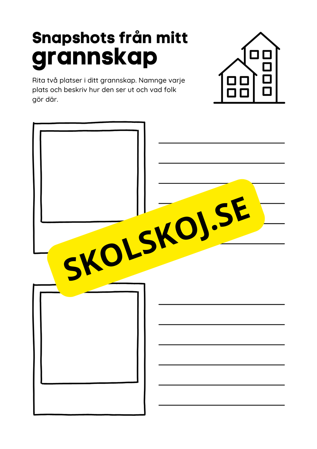 Rita och skriv - Snapshots