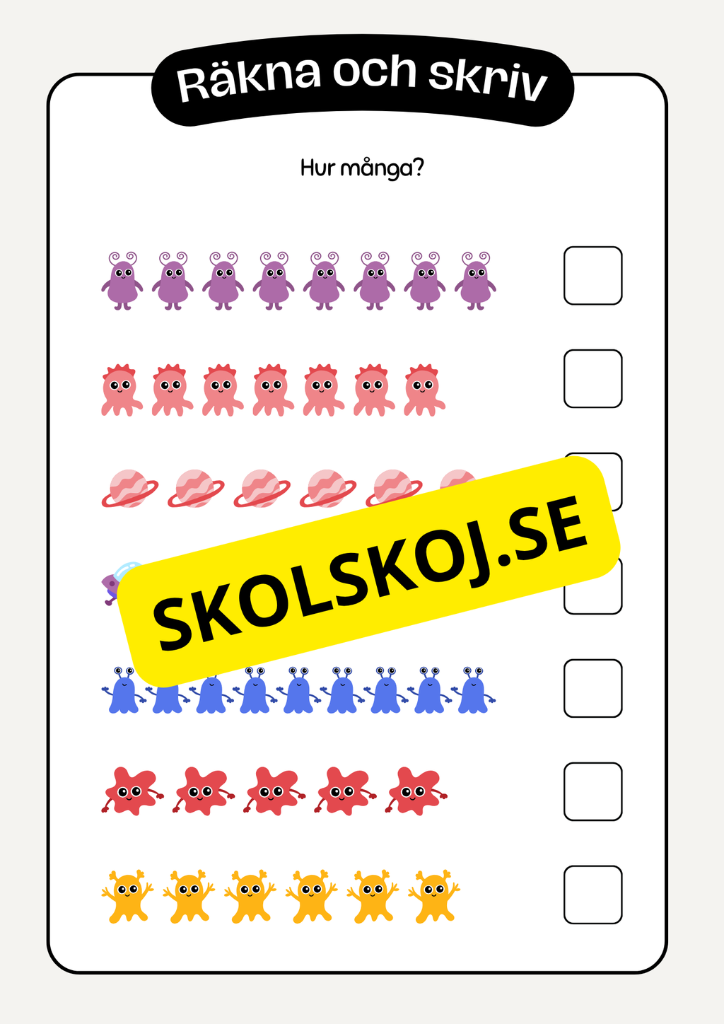 Roligt med matte - Häfte