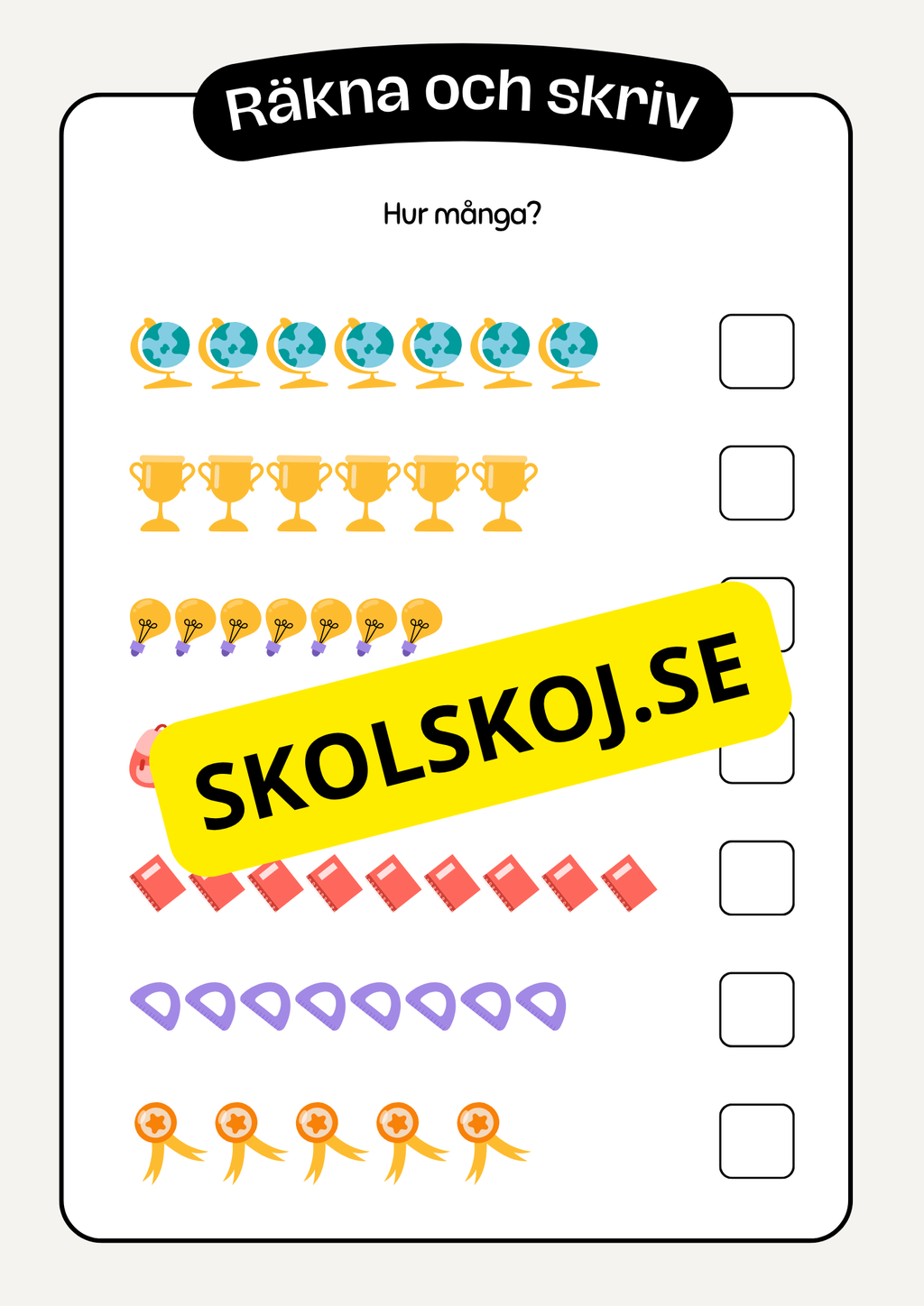 Roligt med matte - Häfte