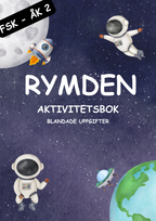 Rymden aktvitetsbok - Blandade uppgifter
