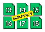Sifferigenkänning - Brädspel