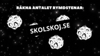 Siffror upp till 10 - Tema rymden - 33 sidor
