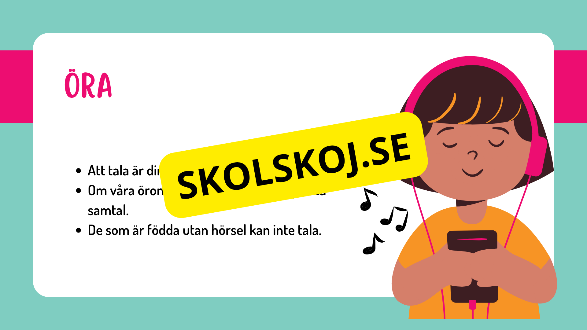 Sinnena - Hur uppfattar vi vår omgivning?