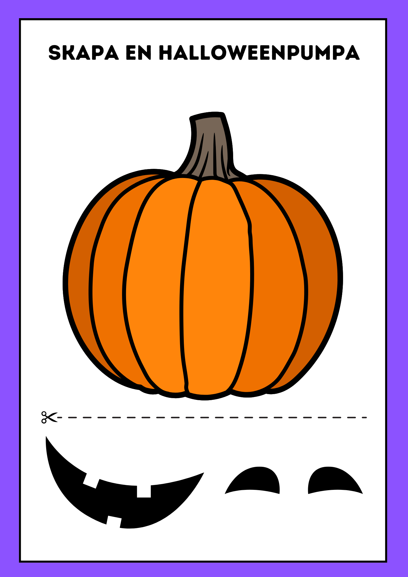 Skapa en halloweenpumpa