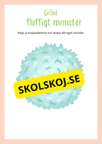Skapa ett fluffigt monster