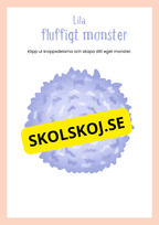 Skapa ett fluffigt monster