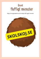Skapa ett fluffigt monster