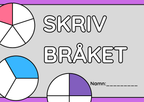 Skriv bråket - Häfte