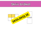 Skriv bråket - Häfte