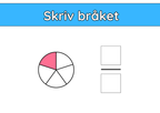 Skriv bråket - Häfte