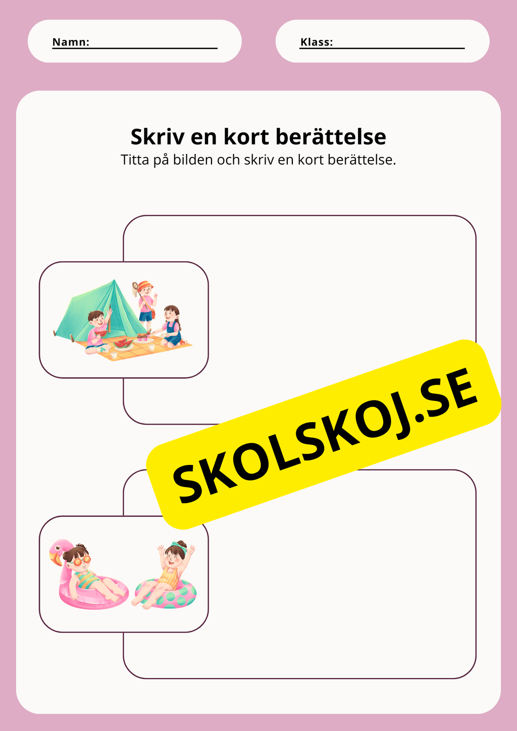 Skriv en kort berättelse