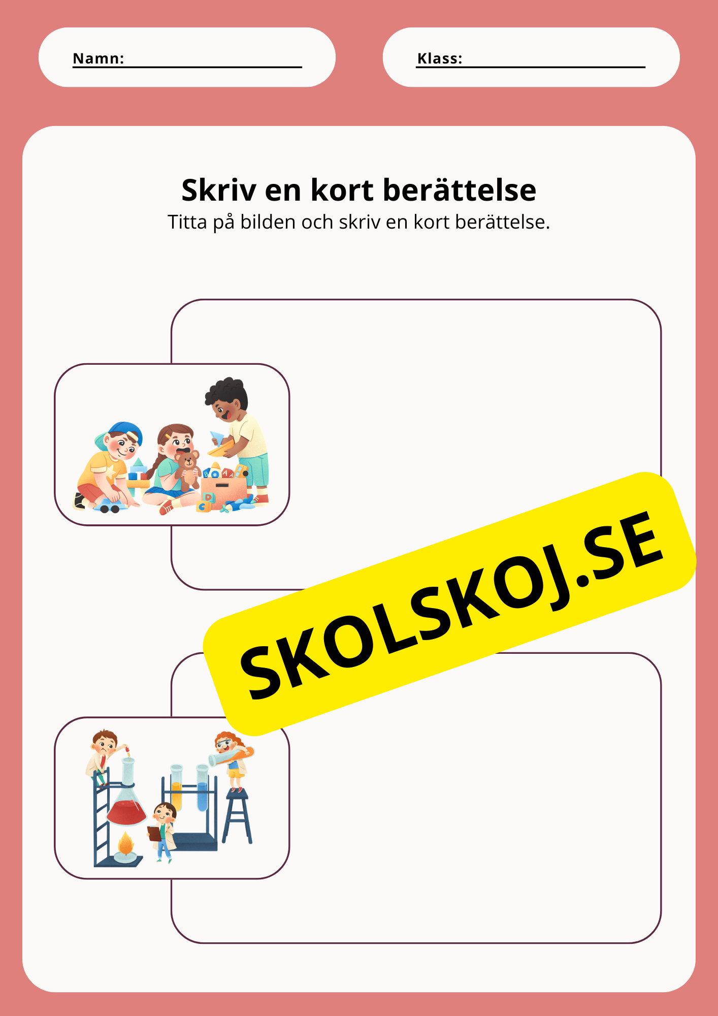 Skriv en kort berättelse