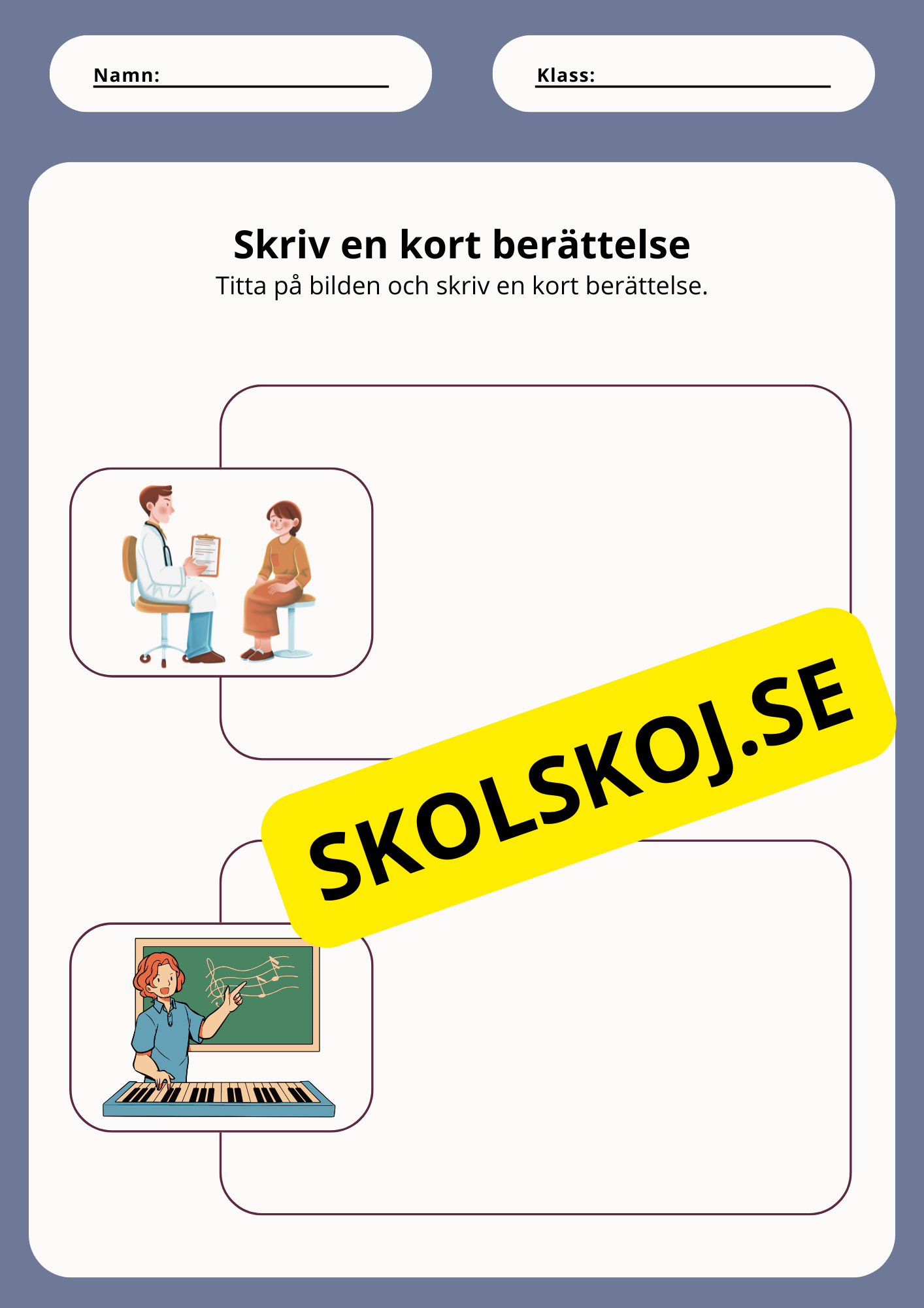 Skriv en kort berättelse