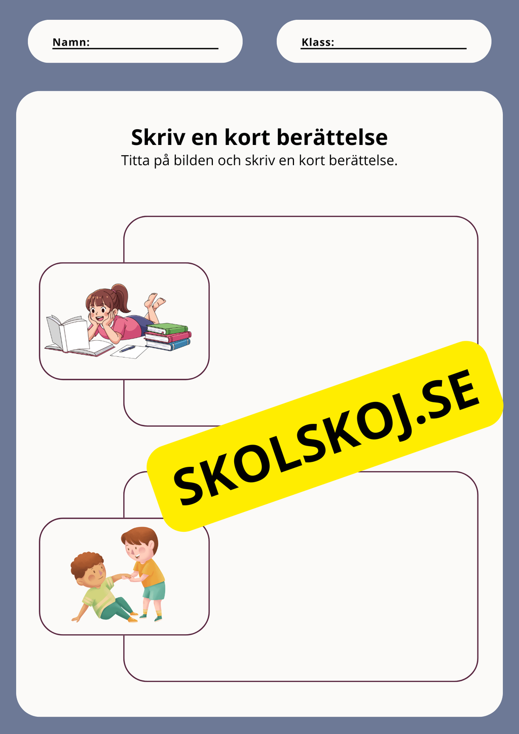 Skriv en kort berättelse