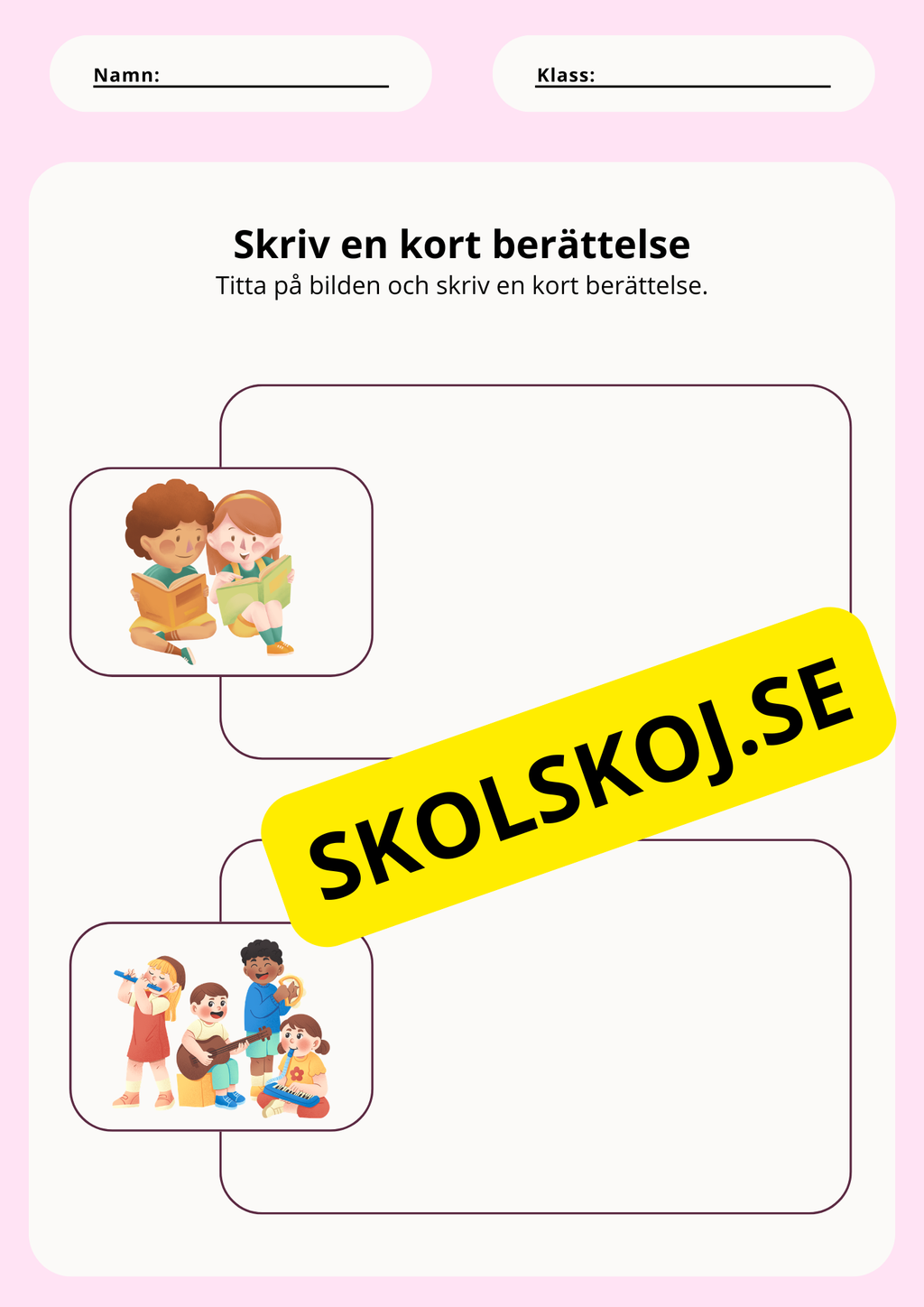 Skriv en kort berättelse