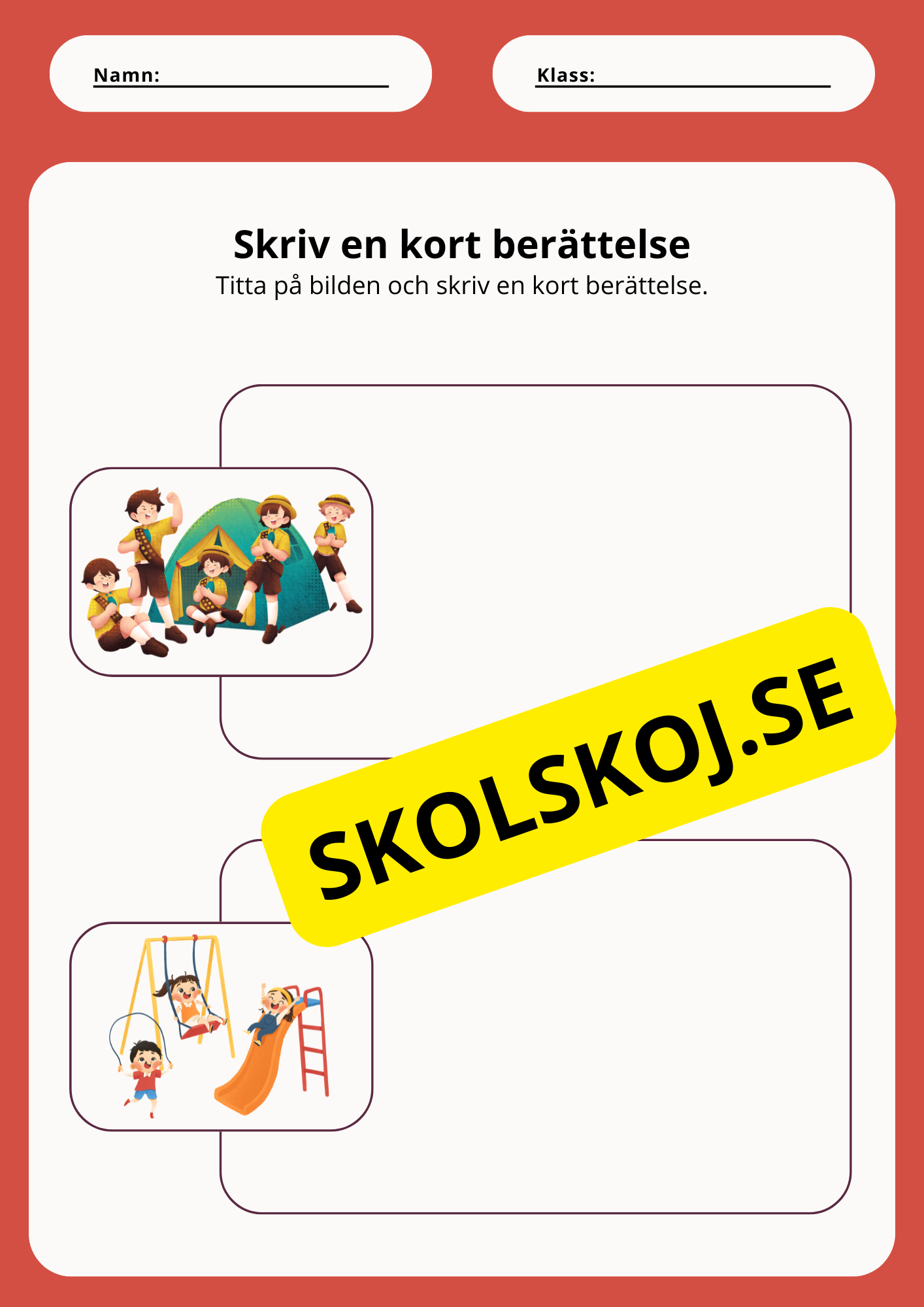Skriv en kort berättelse