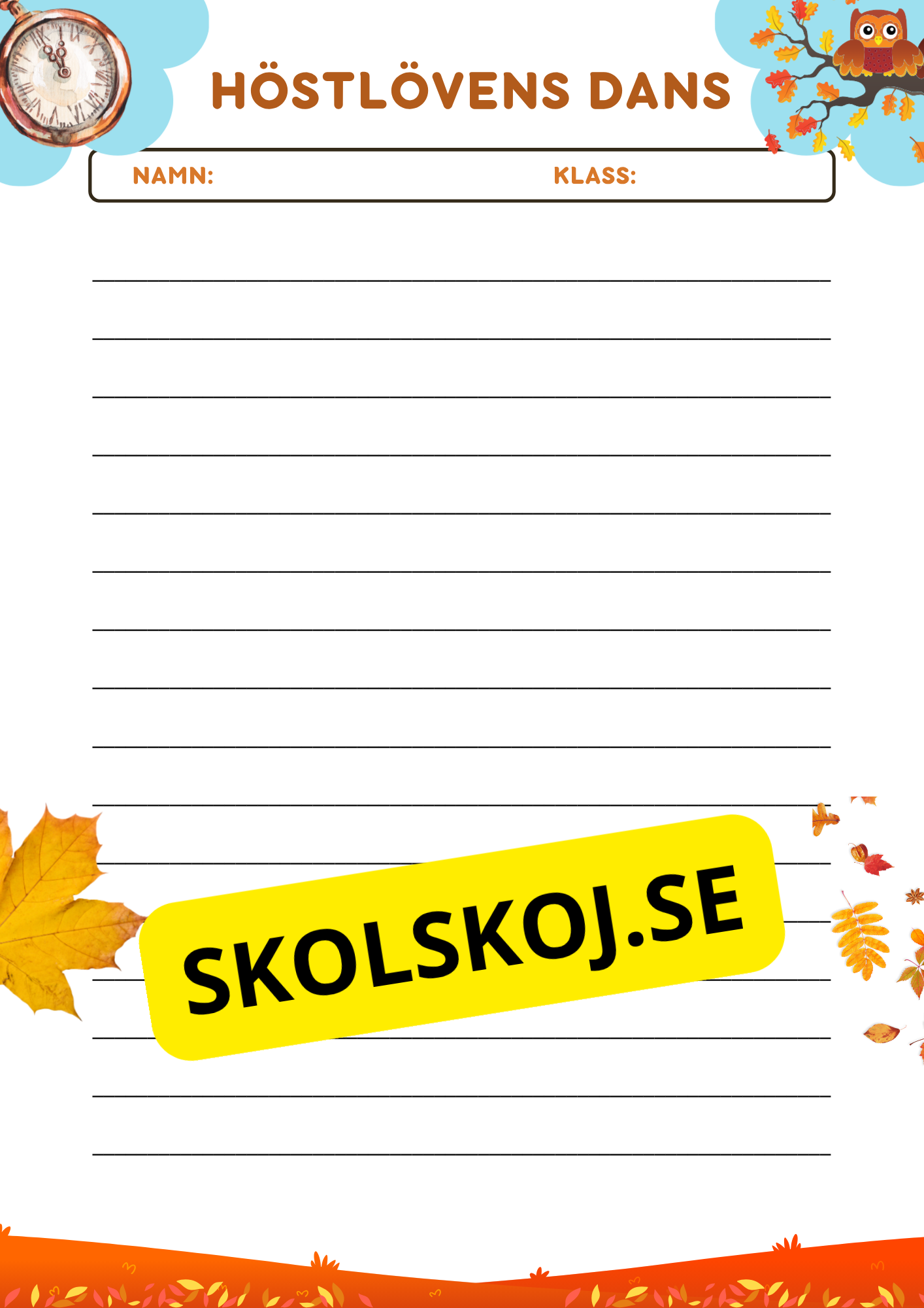 Skrivkort - Berättelser