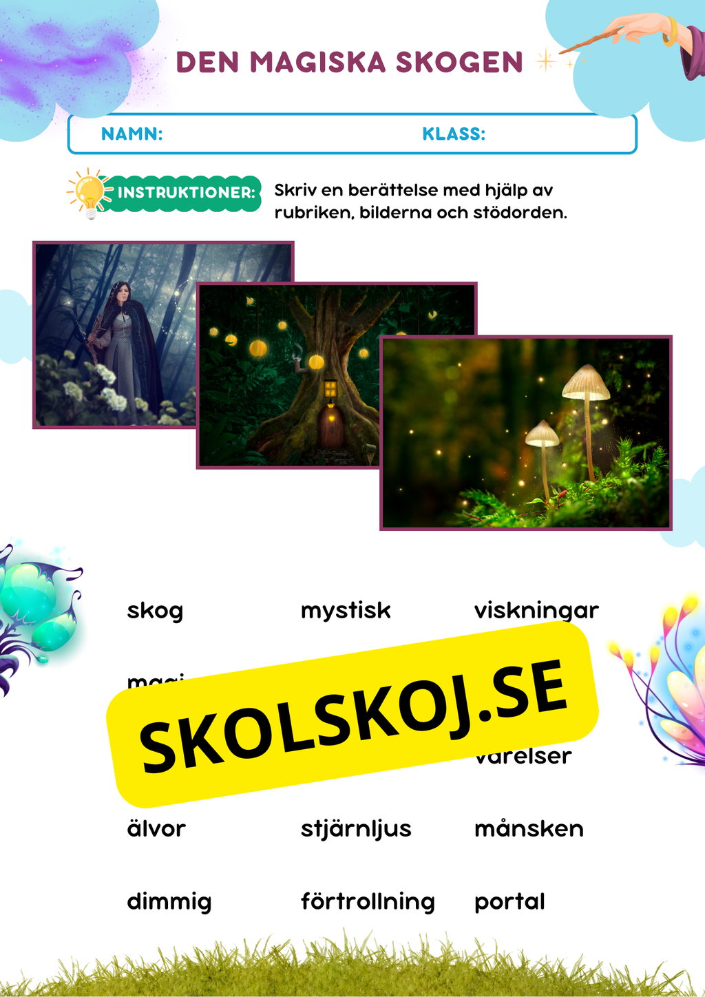 Skrivkort - Berättelser