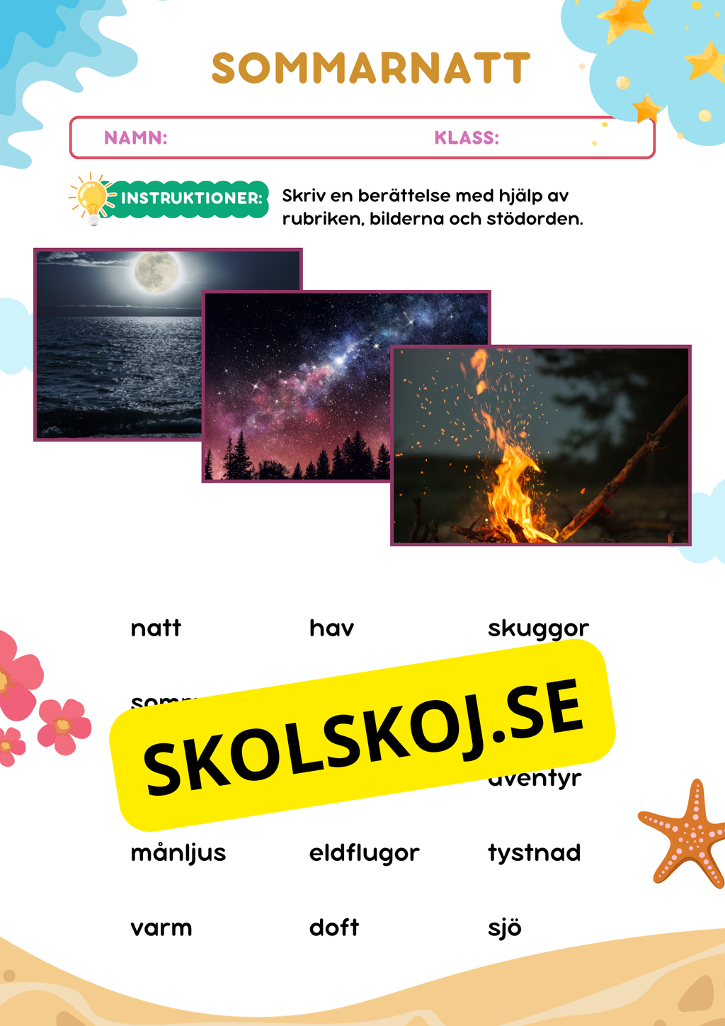 Skrivkort - Berättelser