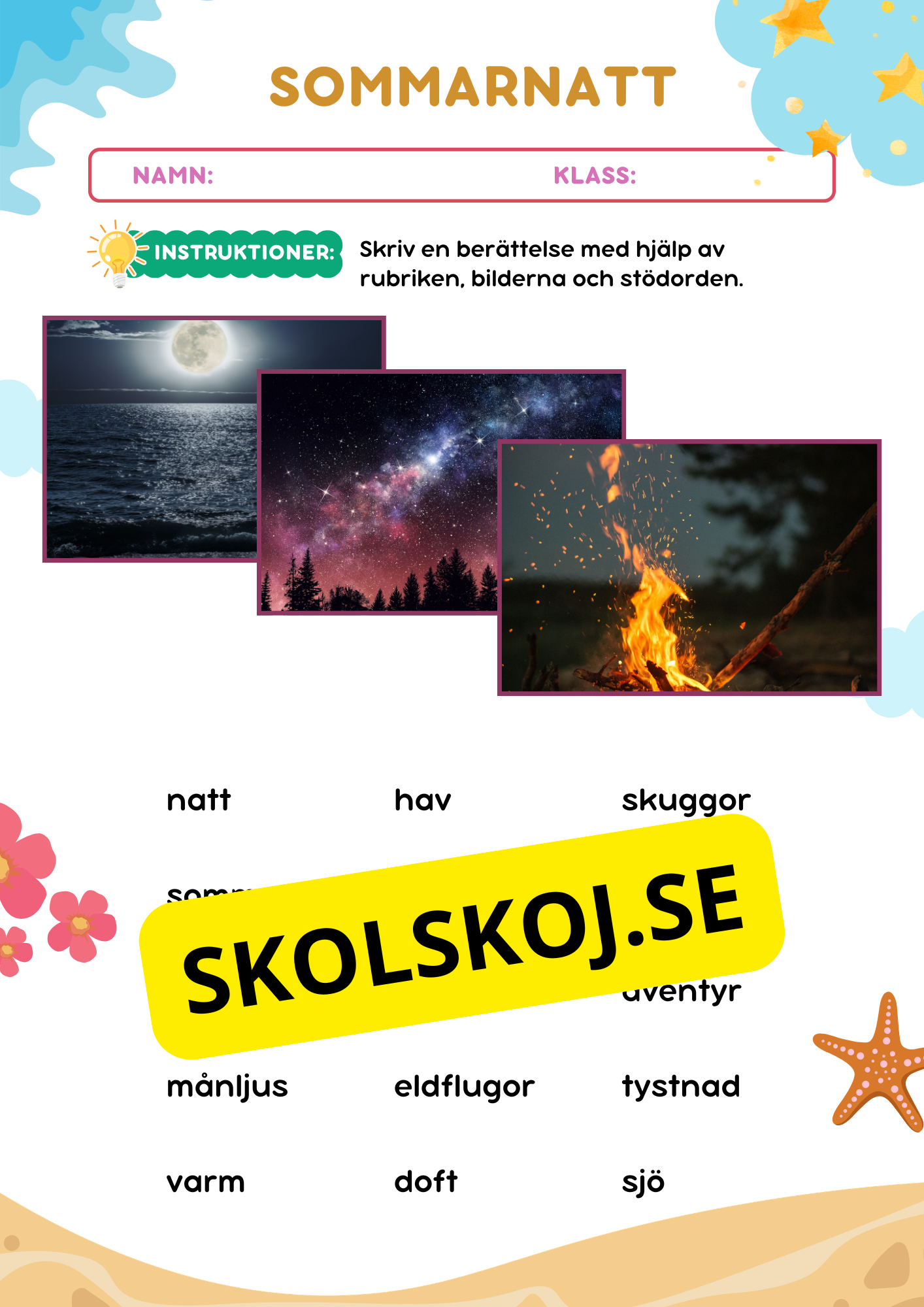 Skrivkort - Berättelser