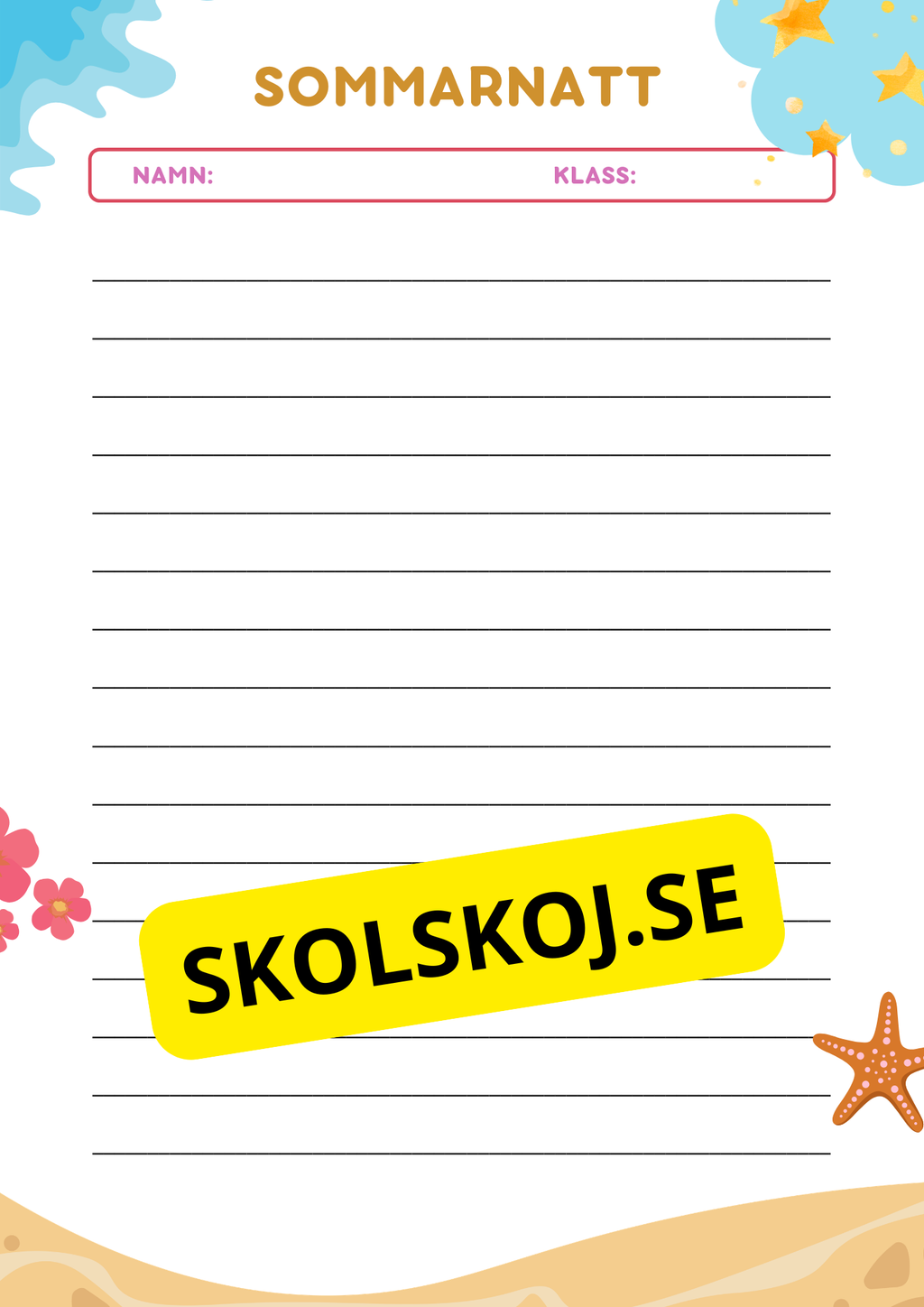 Skrivkort - Berättelser