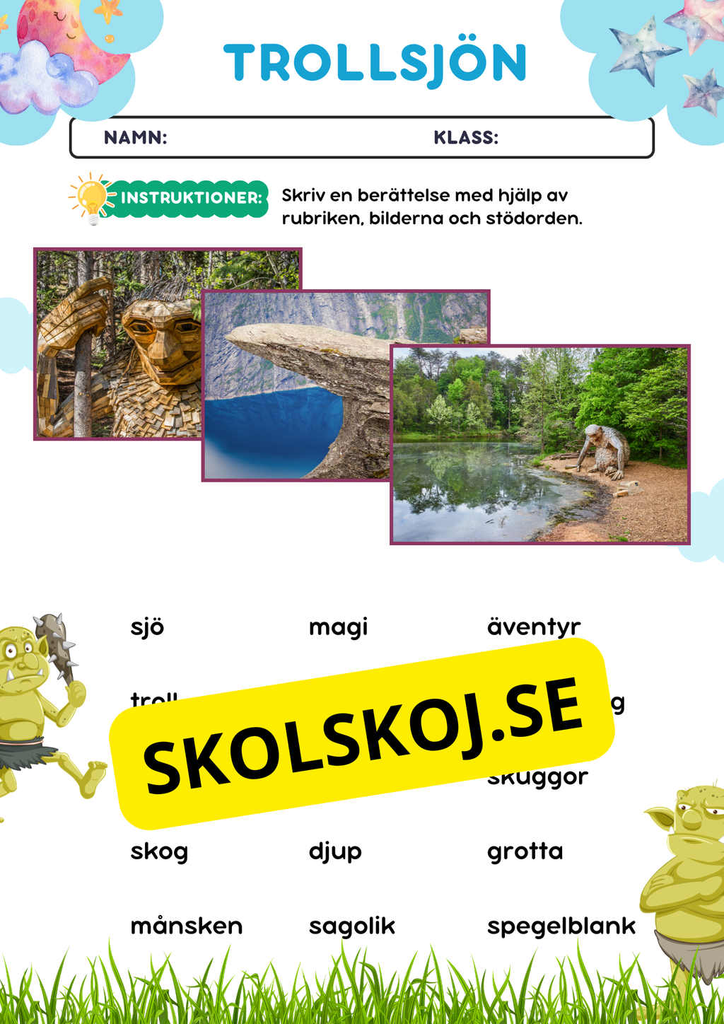 Skrivkort - Berättelser
