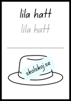 Skriv och färglägg