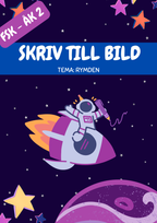 Skriv till bild - Tema rymden