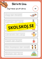 Skrivträna
