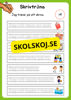 Skrivträna