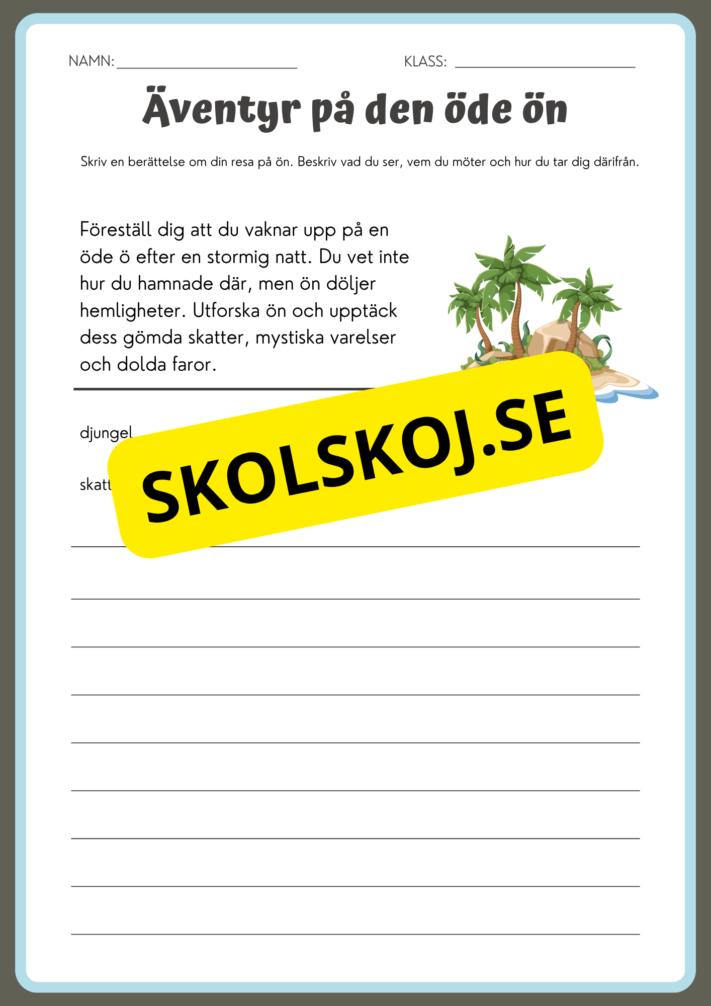Skrivuppgifter - Häfte