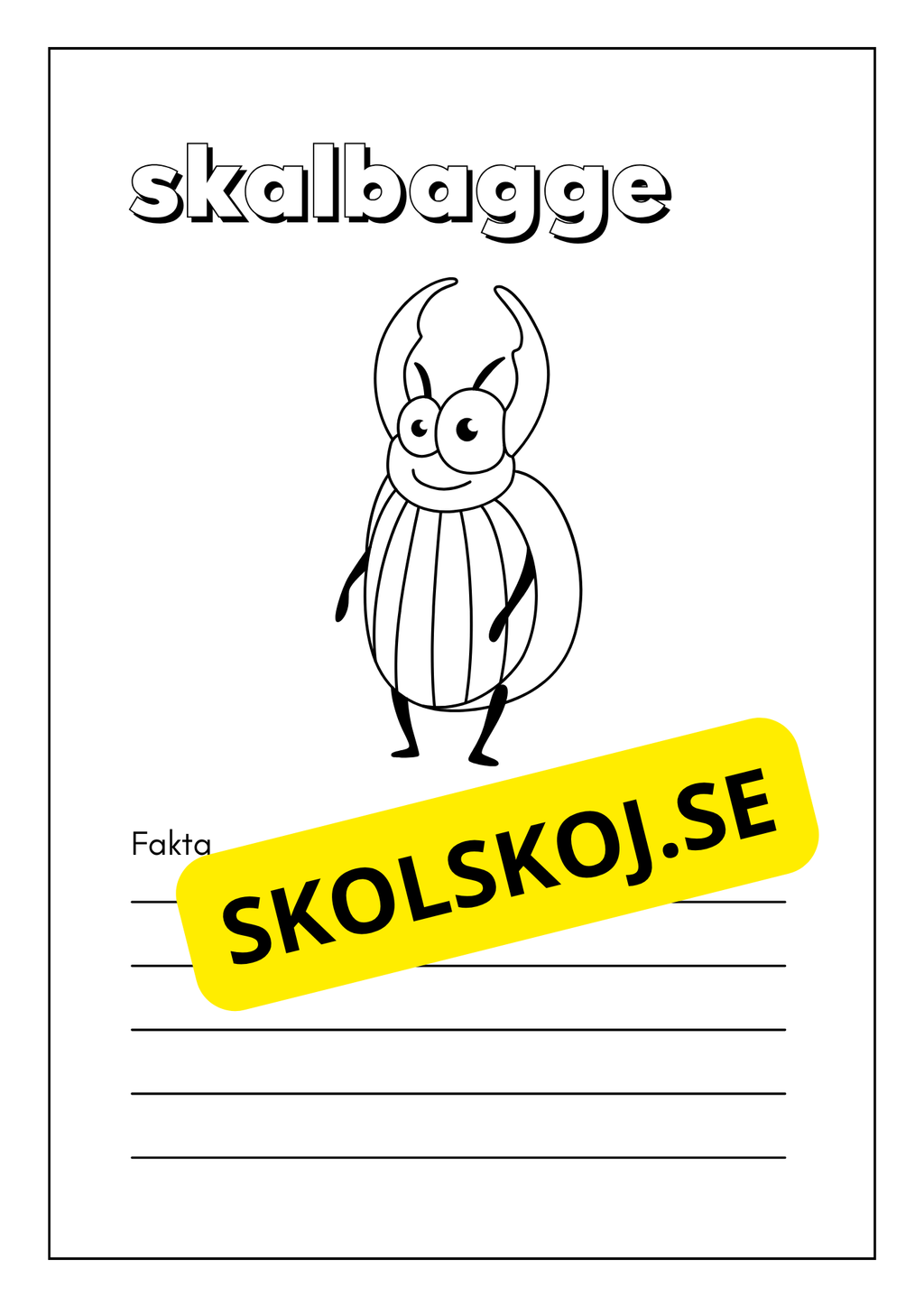 Småkryp - Faktabok