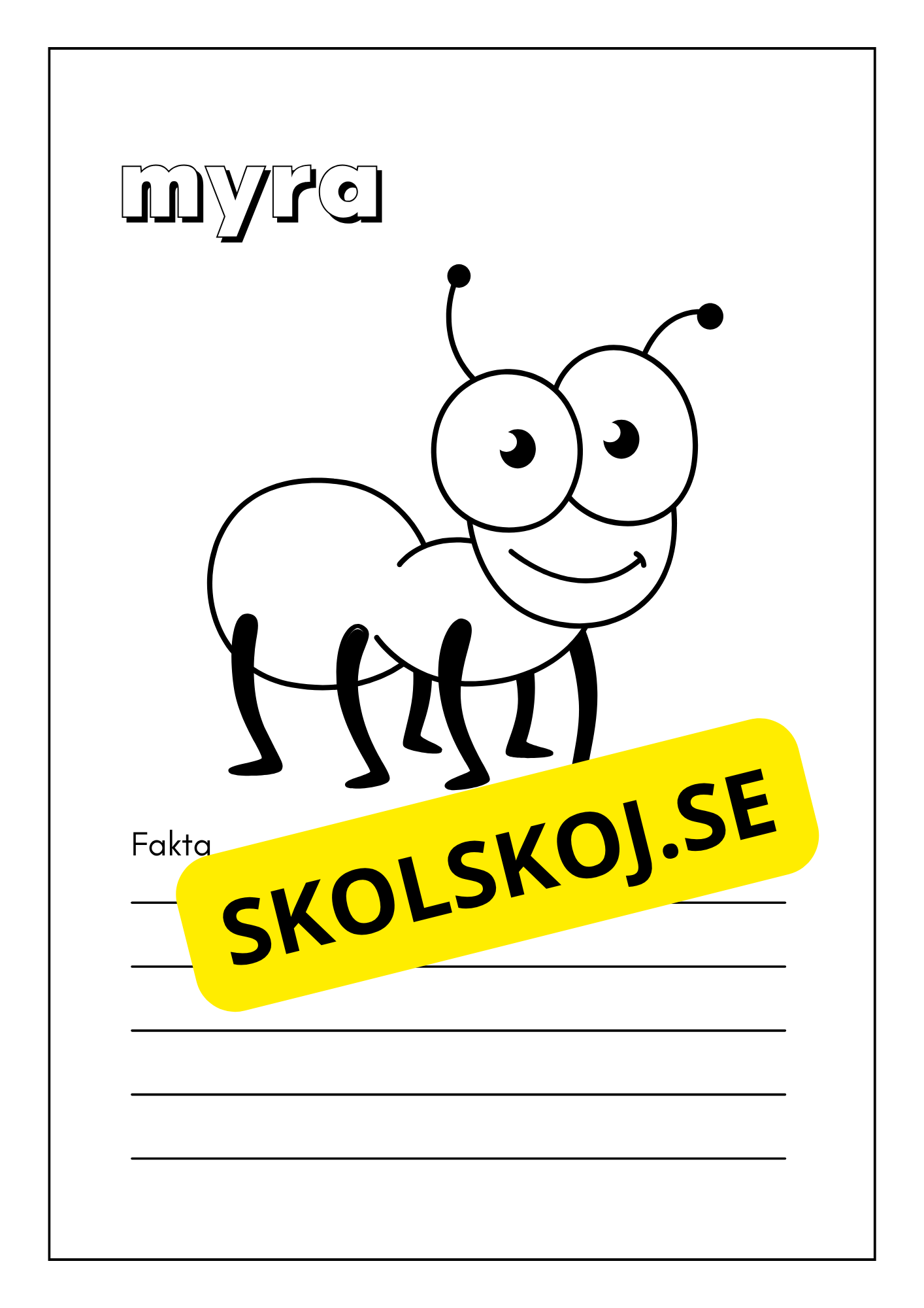 Småkryp - Faktabok