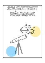 Solsystemet - Målarbok