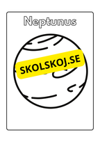 Solsystemet - Målarbok
