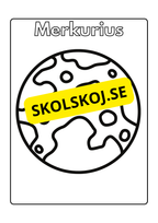 Solsystemet - Målarbok