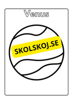 Solsystemet - Målarbok