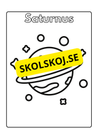 Solsystemet - Målarbok