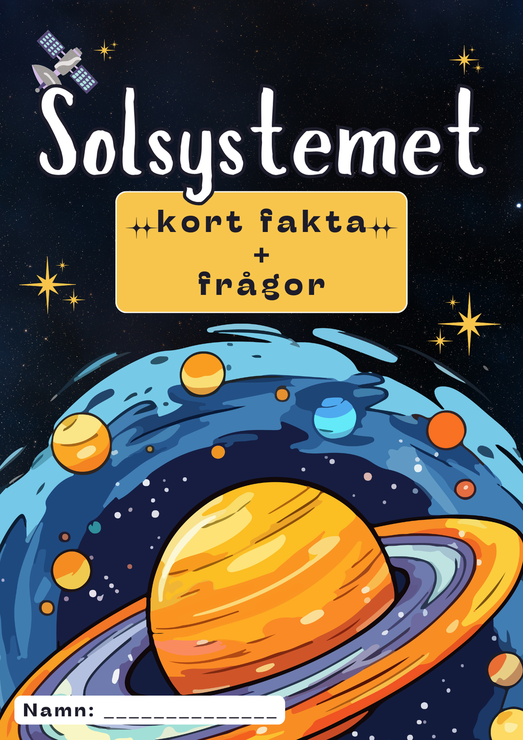 Solsystemet kort fakta och frågor