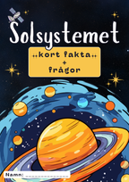 Solsystemet kort fakta och frågor