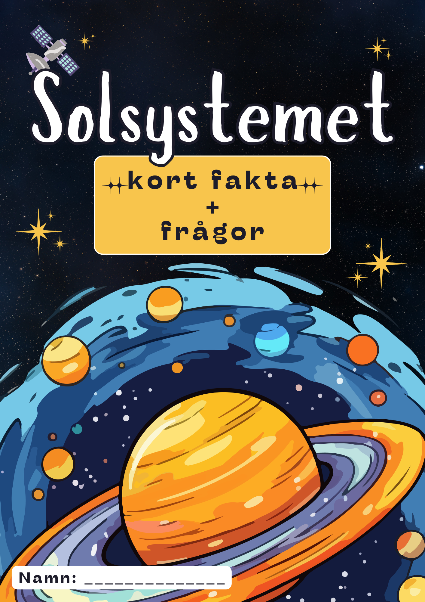 Solsystemet kort fakta och frågor