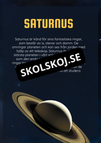 Solsystemet kort fakta och frågor